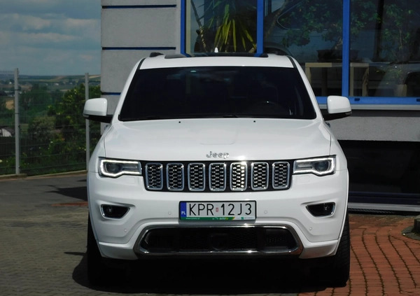 Jeep Grand Cherokee cena 120000 przebieg: 79600, rok produkcji 2017 z Iłowa małe 232